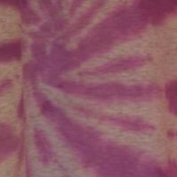 Purple and white tie dye crew neck sweater - Picture 5 of 5
